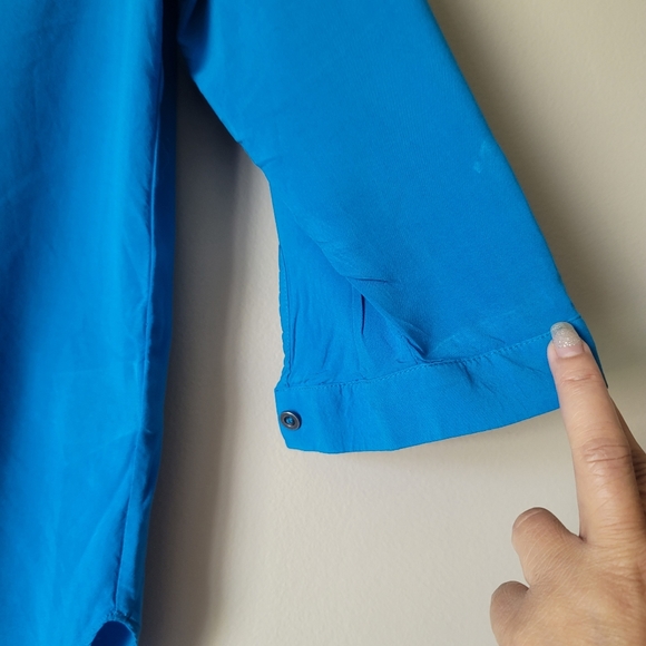 Kenneth Cole Classic 3/4 sleeves Top Size Medium - Picture 4 of 11